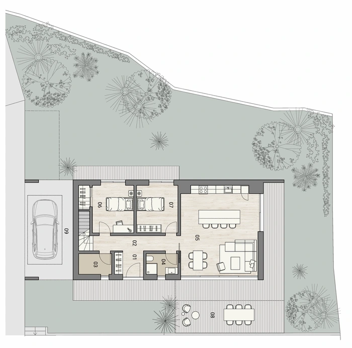 Ground floor plan